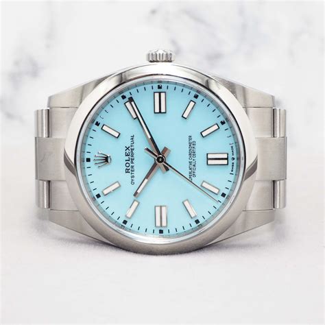 rolex tiffany blue 41mm.